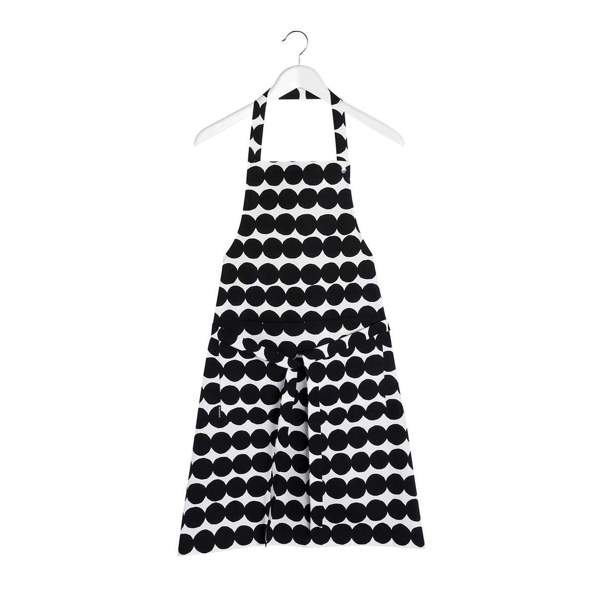 Marimekko Räsymatto förkläde svart-vit | Skandinavisk Design | Förkläden | Svart