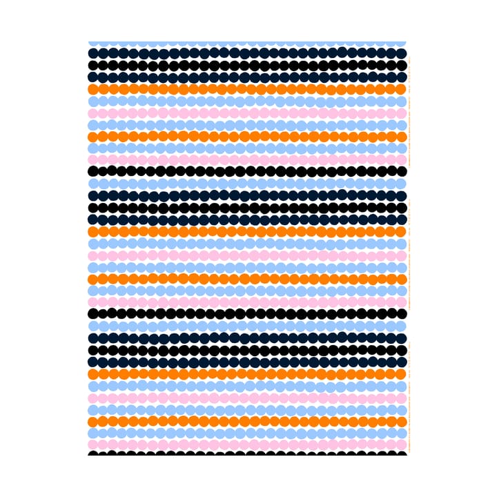 Räsymatto vaxduk - White-pink-light blue-black - Marimekko