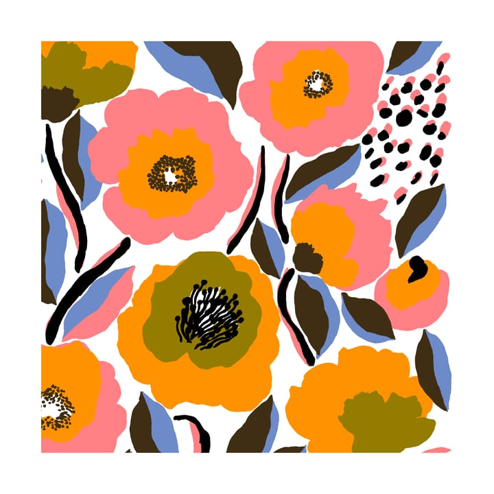 Rosarium servett 33x33 cm 20-pack - White - Marimekko