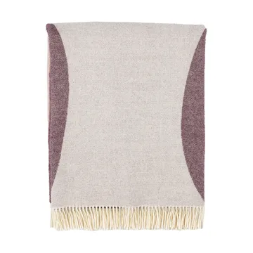 Sambara filt 140x180 cm - Off white-red-brown - Marimekko