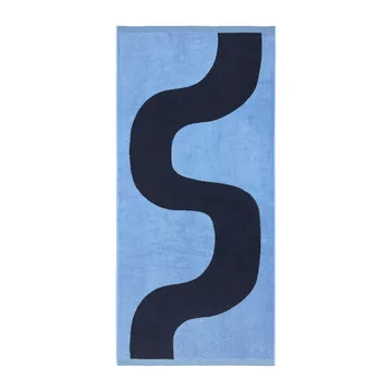 Seireeni badhandduk 70x150 cm - Mörkblå-blå - Marimekko