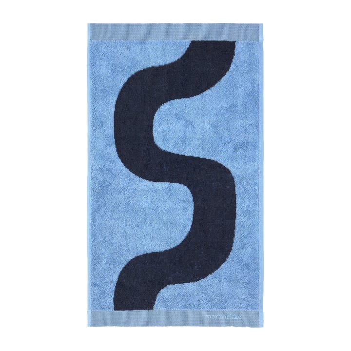 Seireeni gästhandduk 30x50 cm - Mörkblå-blå - Marimekko