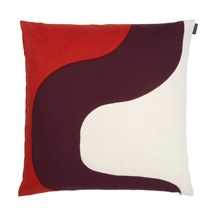 Seireeni kuddfodral 50x50 cm - Cotton-burgundy-red - Marimekko