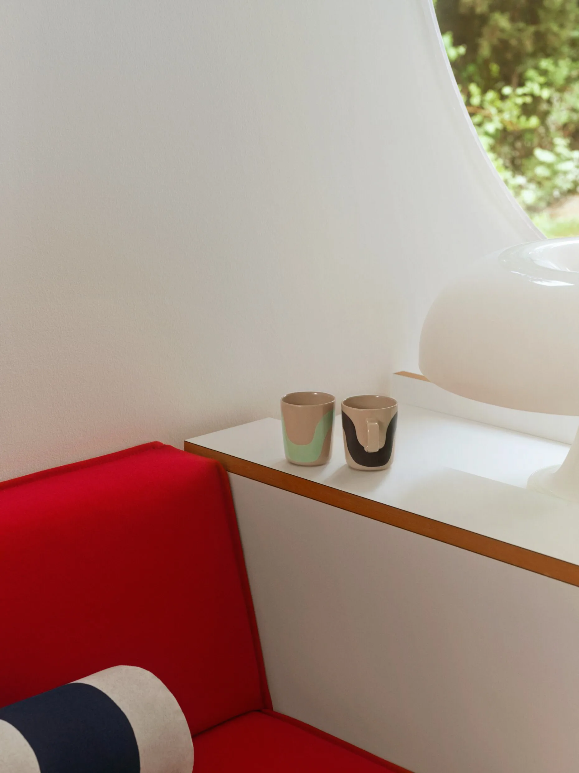 Seireeni mugg 25 cl 2-pack, Terra-mörkblå-mint Marimekko