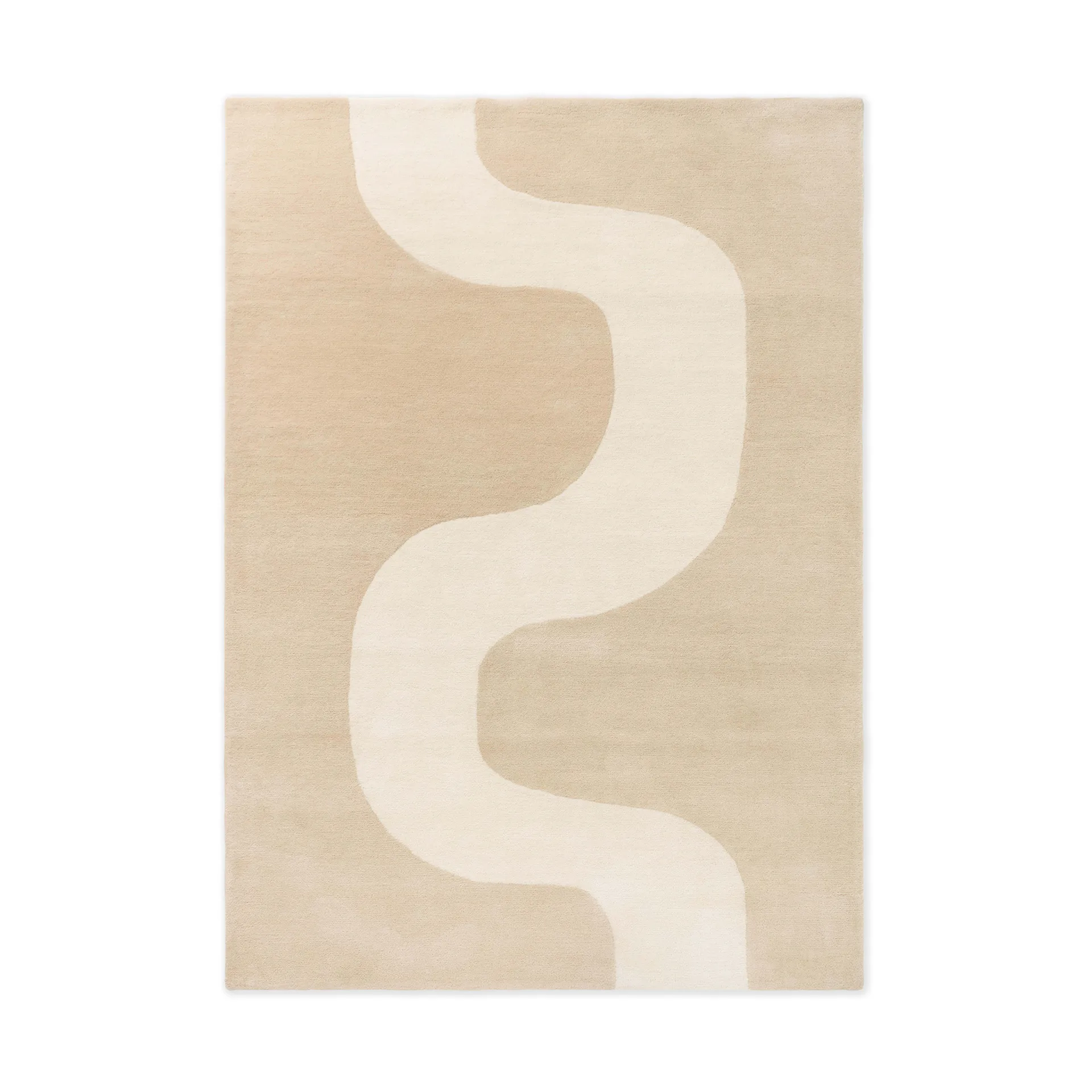 Seireeni ullmatta, Warm Beige, 170x240 cm Marimekko