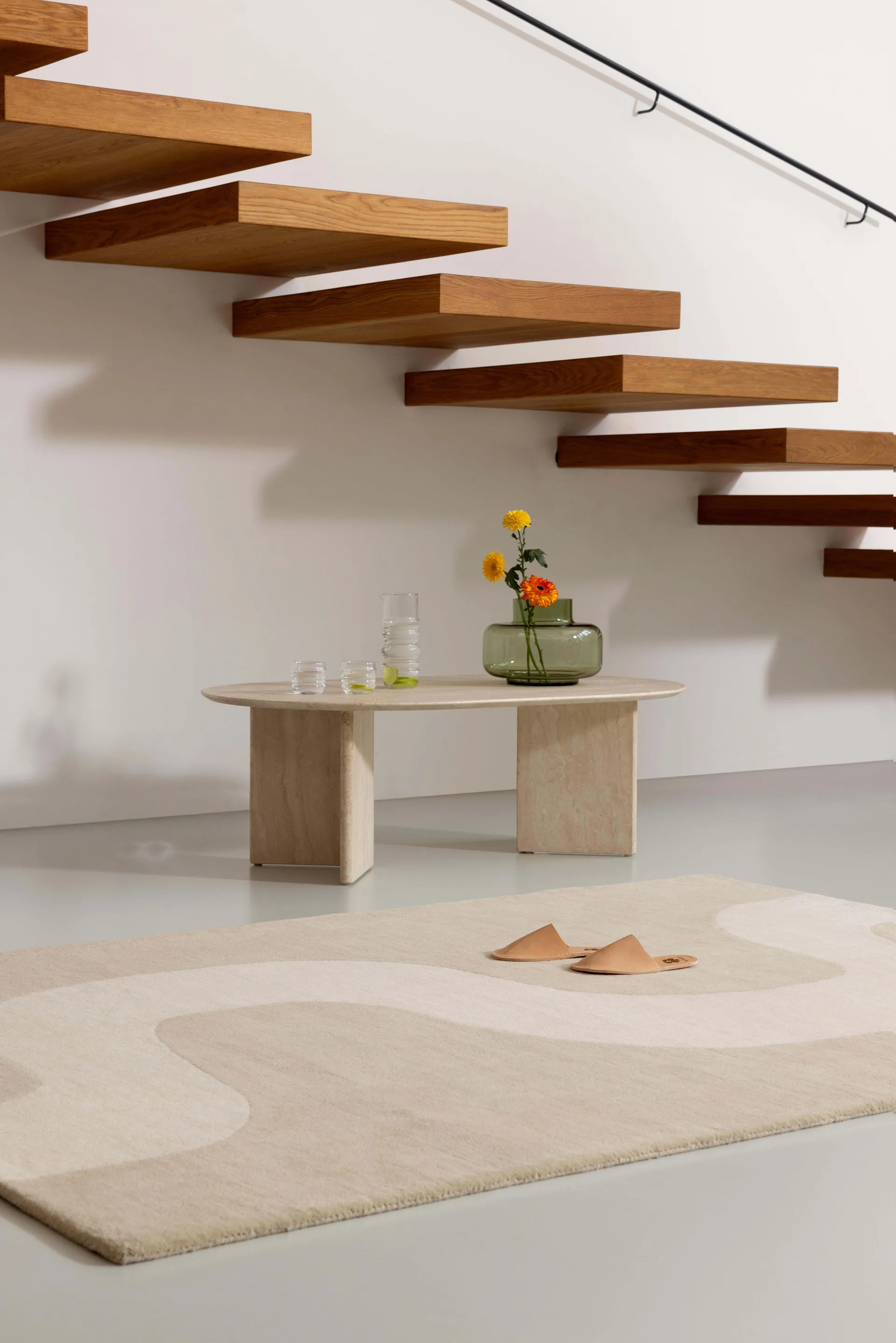 Seireeni ullmatta, Warm Beige, 200x280 cm Marimekko