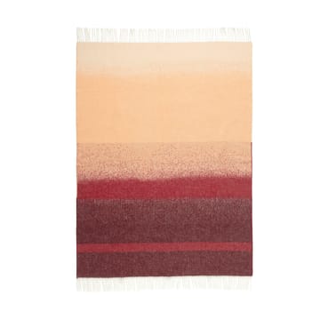 Selänne pläd 130x170 cm - Burgundy-off white, peach - Marimekko