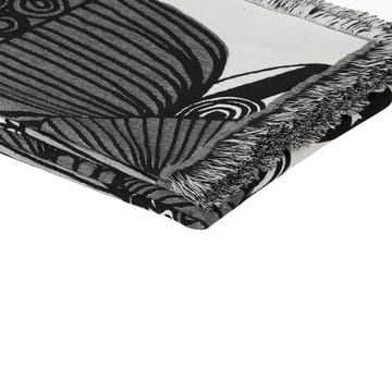 Siirtolapuutarha filt 130x180 cm - Off white-svart - Marimekko