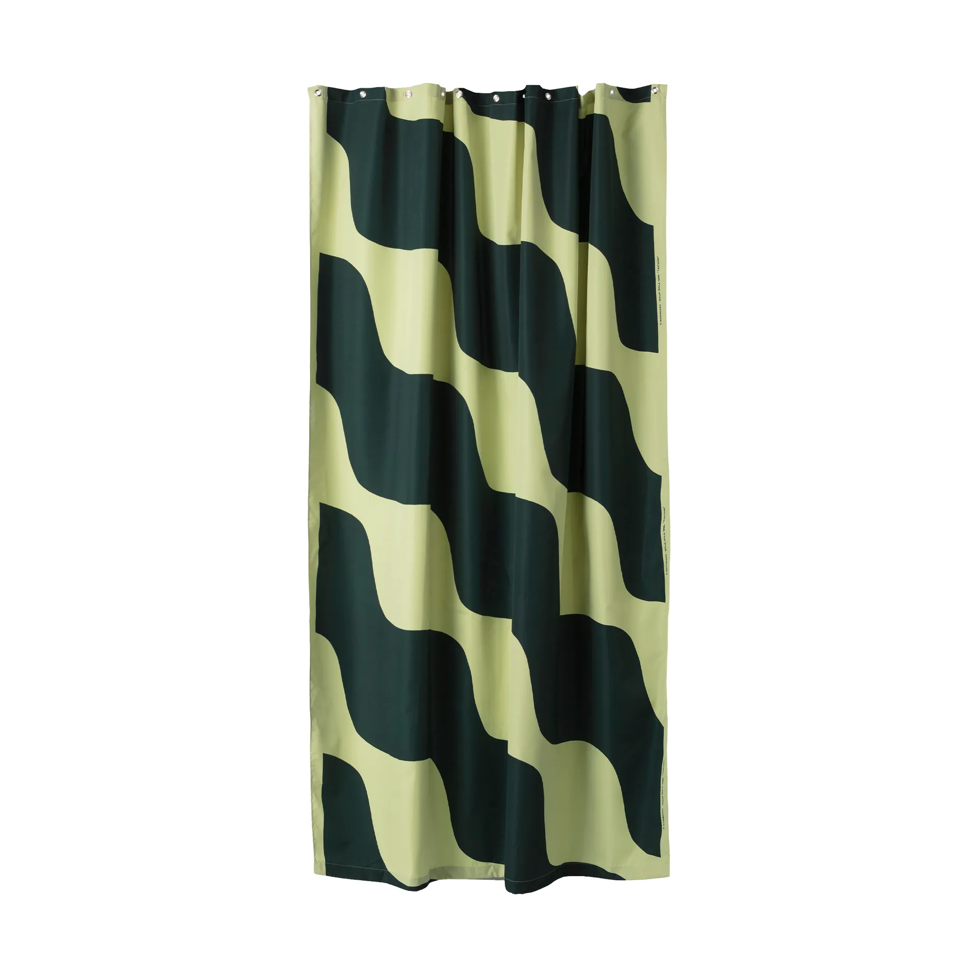 Taifuuni duschdraperi 180x200 cm, Pear-dark green Marimekko