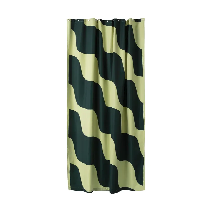 Taifuuni duschdraperi 180x200 cm - Pear-dark green - Marimekko