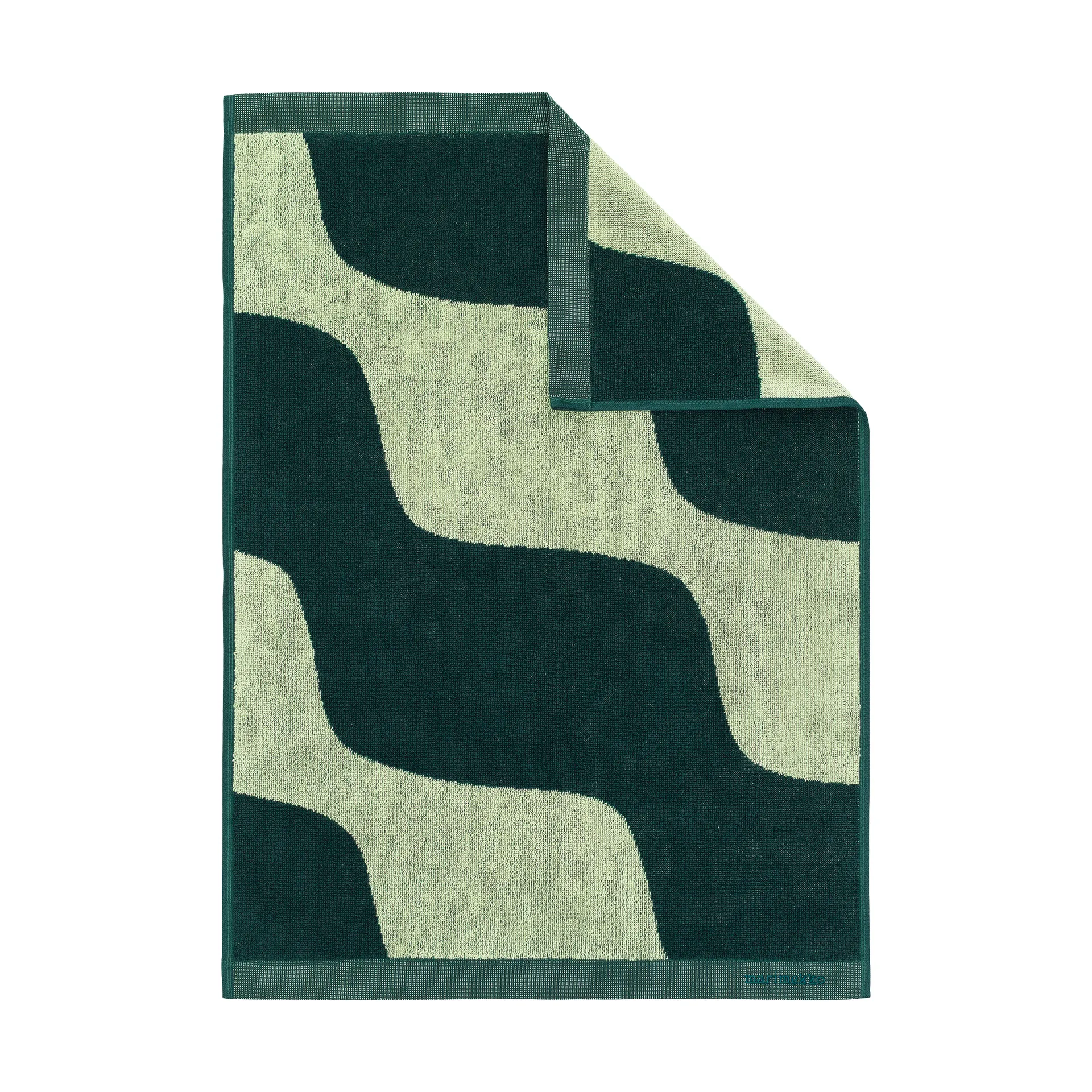 Taifuuni handduk 50x70 cm, Pear-dark green Marimekko