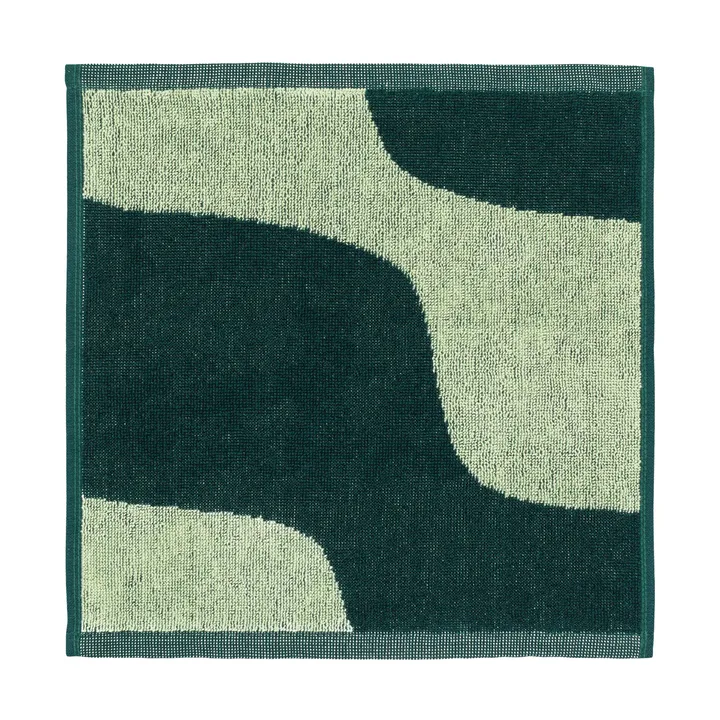 Taifuuni mini handduk 30x30 cm - Pear-dark green - Marimekko