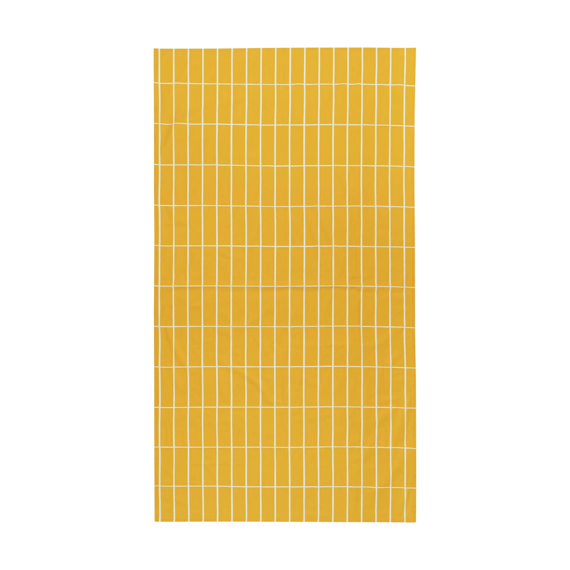 Tiiliskivi duk 135x245 cm, Gul Marimekko