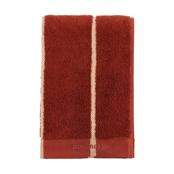 Tiiliskivi handduk 30x50 cm - Brick-plum-hay - Marimekko