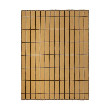 Tiiliskivi pläd 140x180 cm - Caviar-gold - Marimekko