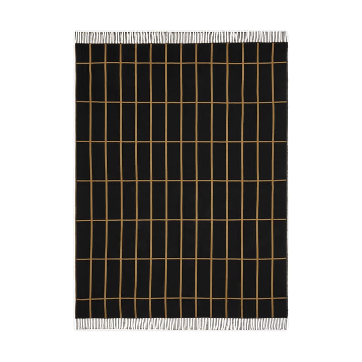 Tiiliskivi pläd 140x180 cm, Caviar-gold Marimekko