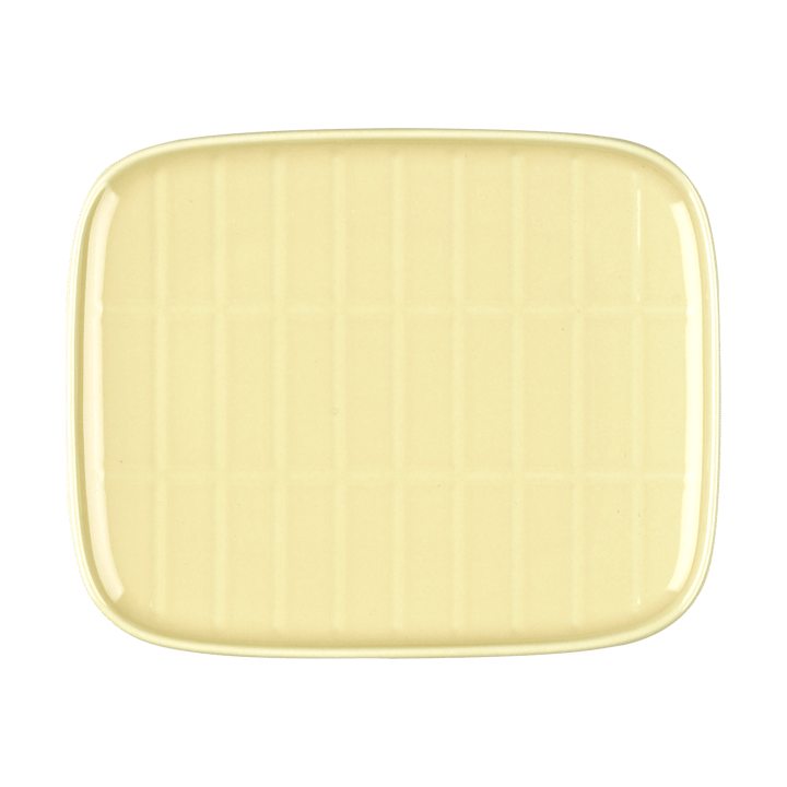 Tiiliskivi tallrik 12x15 cm - Butter yellow - Marimekko