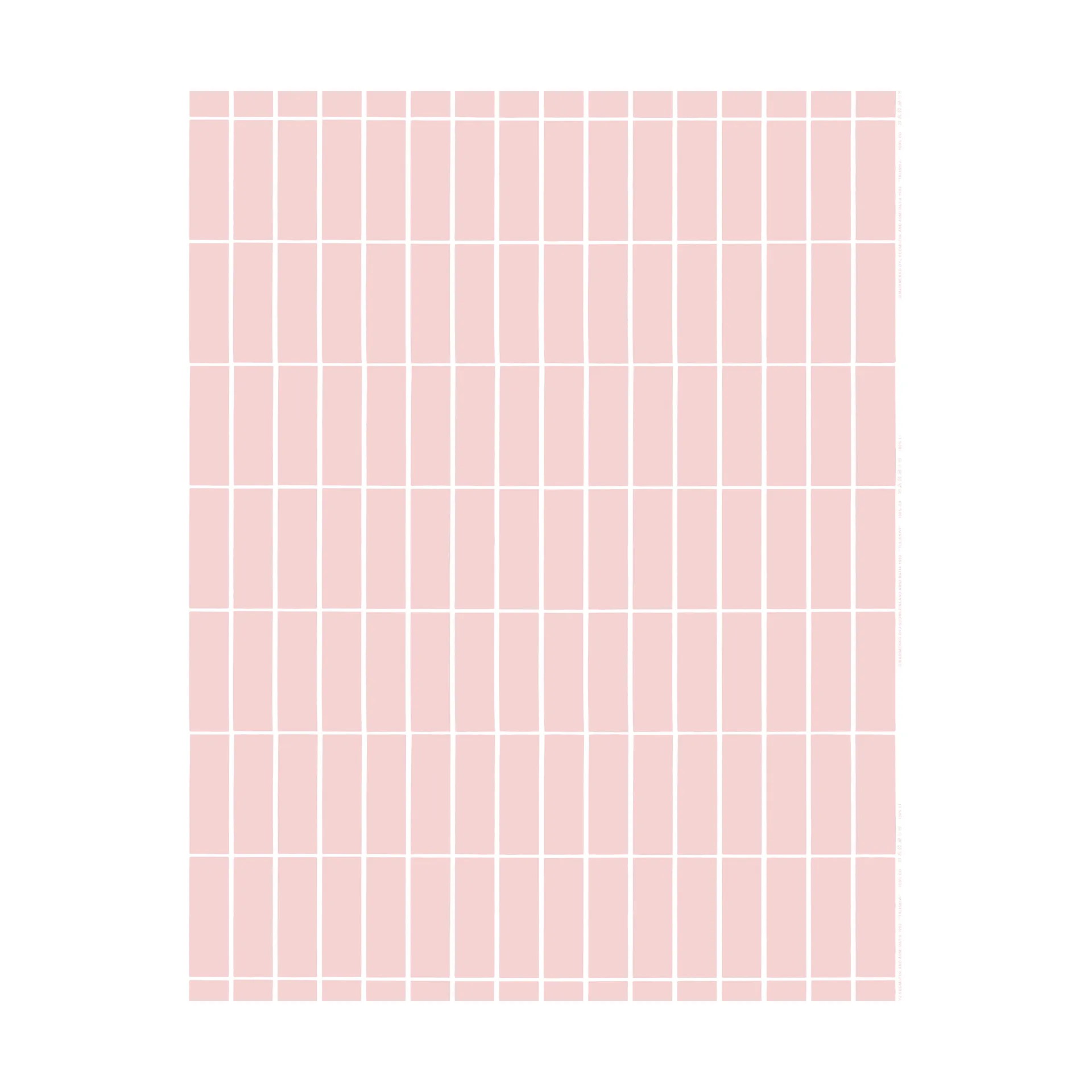 Tiiliskivi tyg, Pink Marimekko