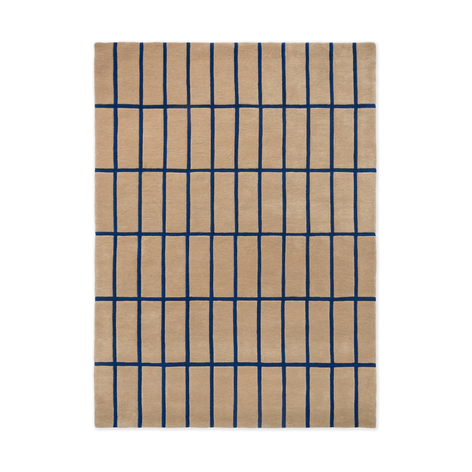 Tiiliskivi ullmatta, Bright Blue, 170x240 cm Marimekko