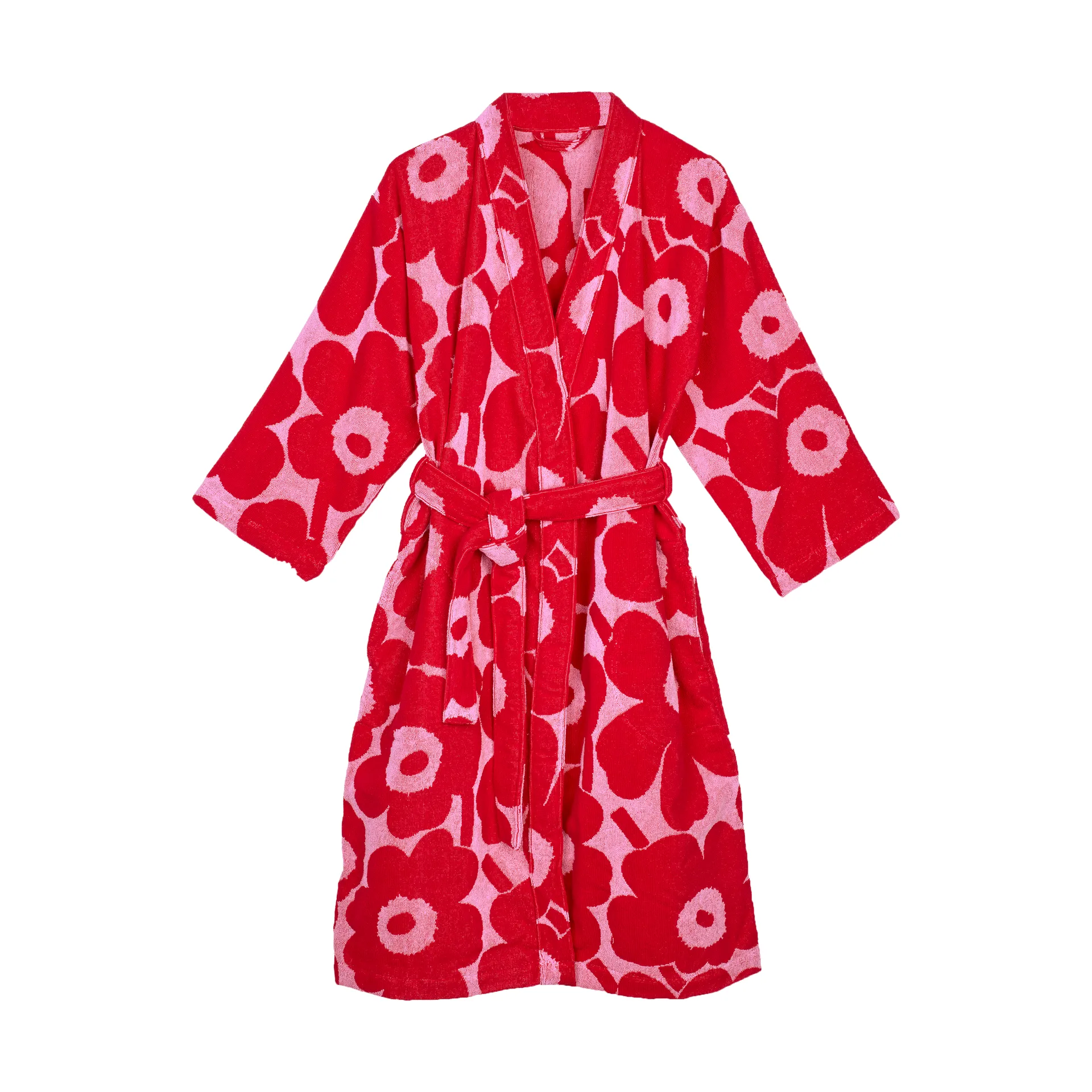Unikko 2 badrock, Red-pink, XL Marimekko