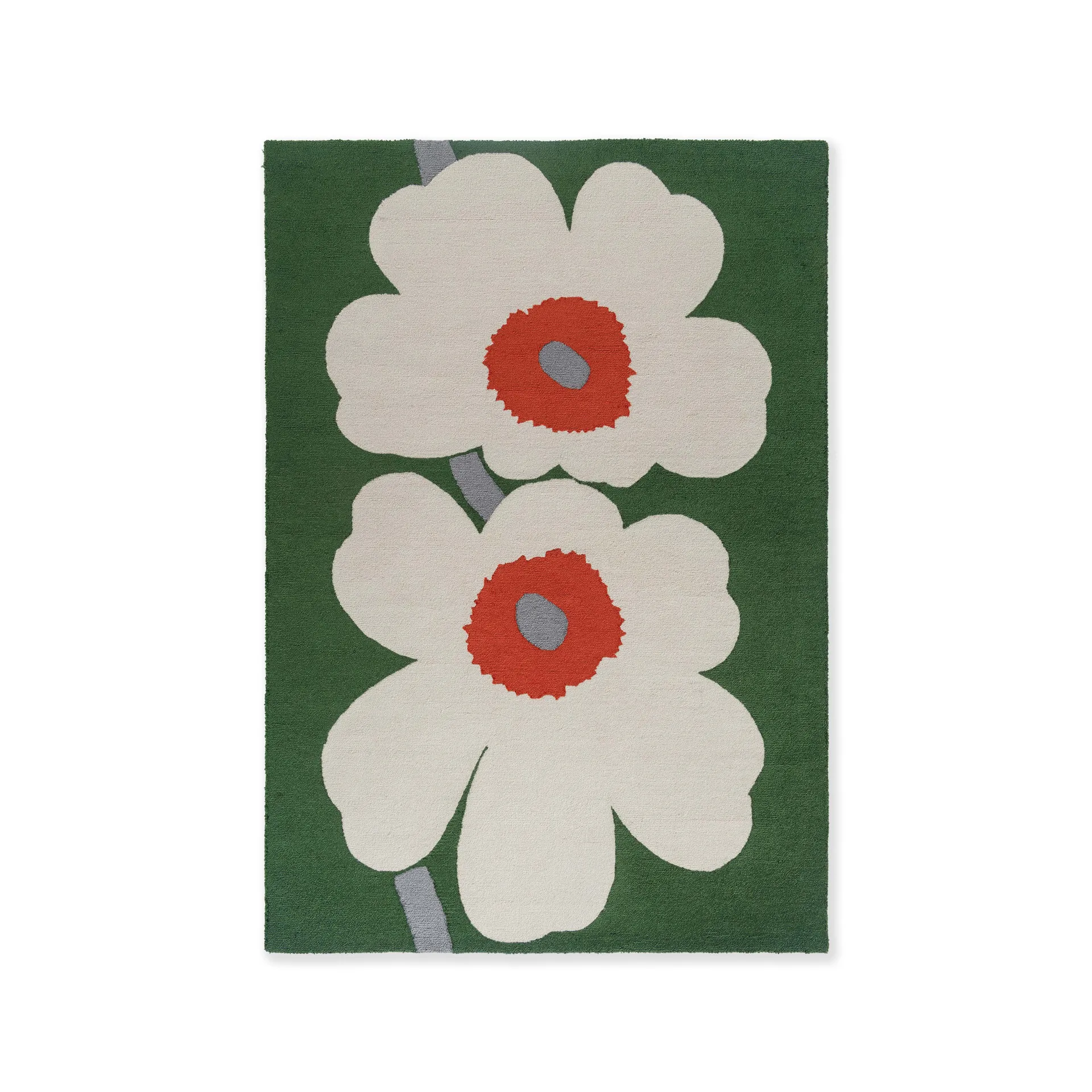 Unikko 60-årsjubileum tuftad plastmatta, 250x350 cm Marimekko