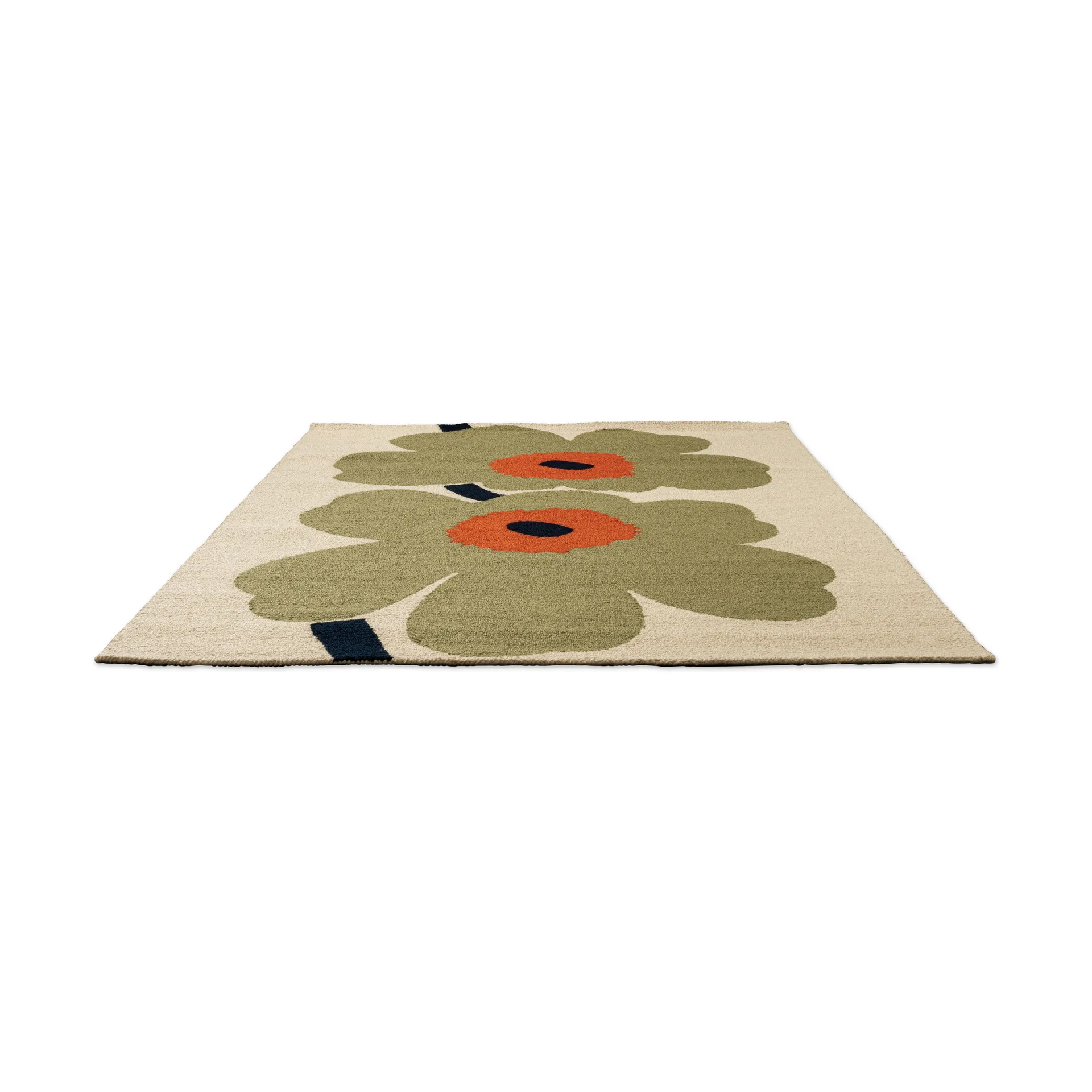 Unikko anniversary matta outdoor, Dusty green, 160x230 cm Marimekko