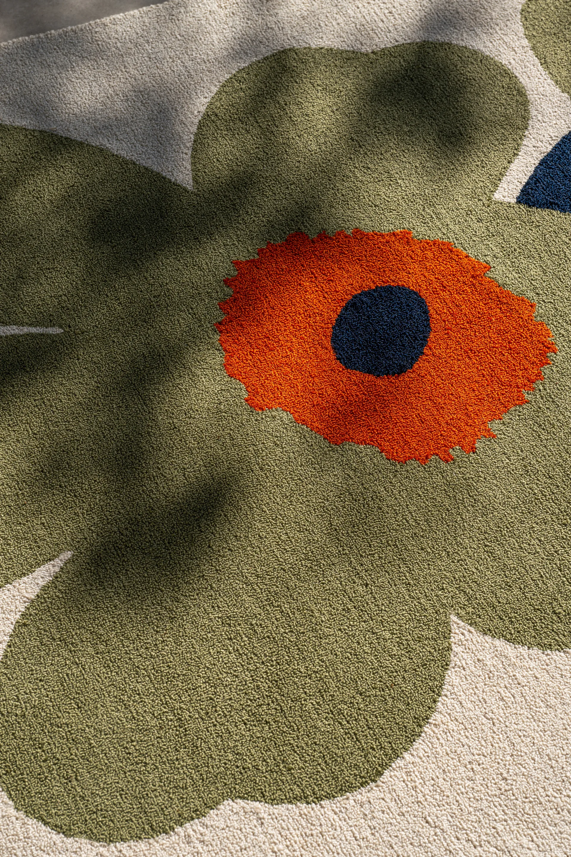 Unikko anniversary matta outdoor, Dusty green, 250x350 cm Marimekko