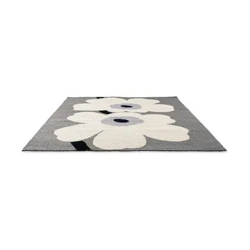 Unikko anniversary matta outdoor - Grey, 140x200 cm - Marimekko
