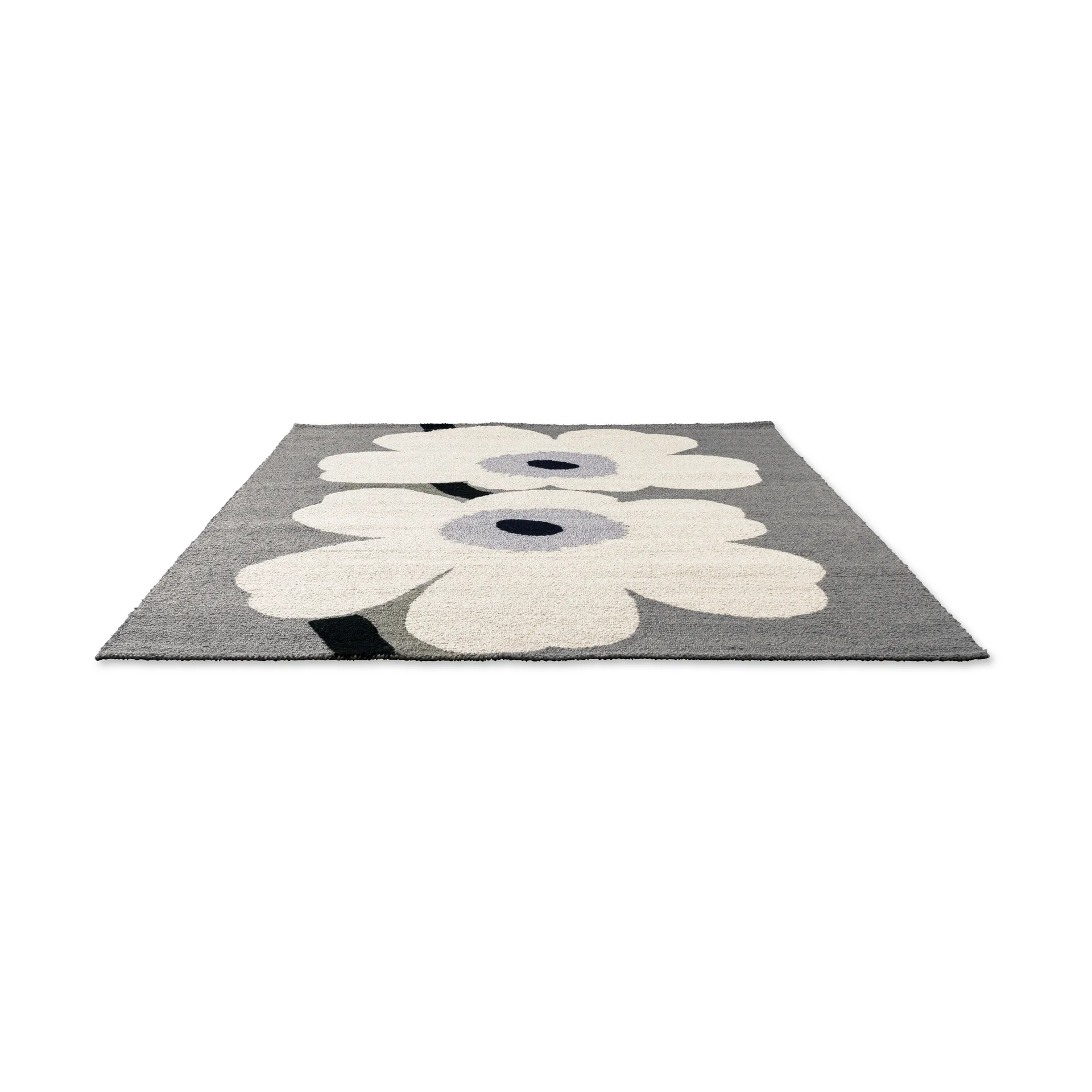 Unikko anniversary matta outdoor, Grey, 250x350 cm Marimekko