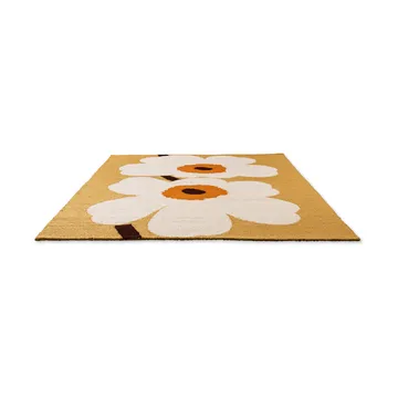 Unikko anniversary matta outdoor - Honey, 160x230 cm - Marimekko
