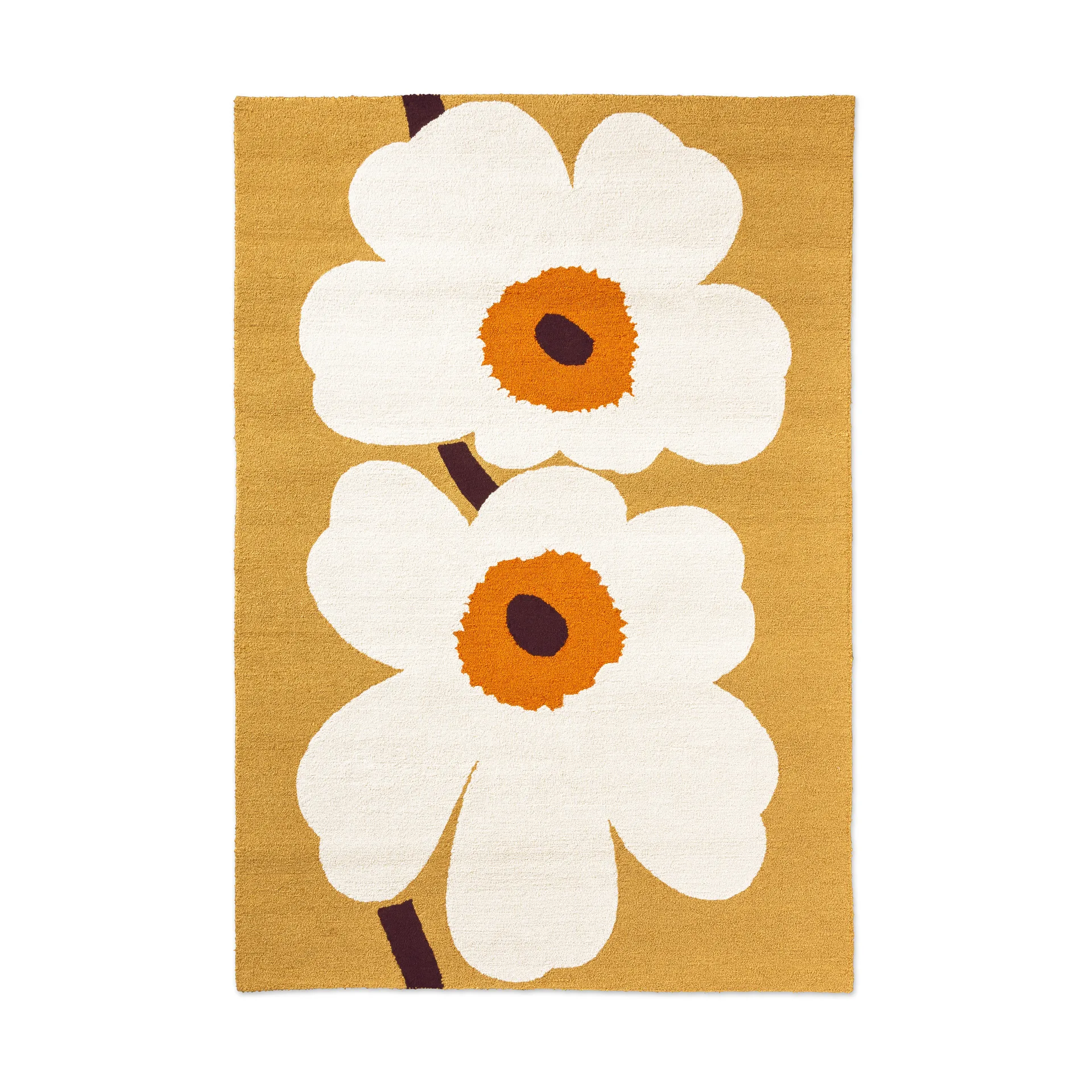 Unikko anniversary matta outdoor, Honey, 250x350 cm Marimekko