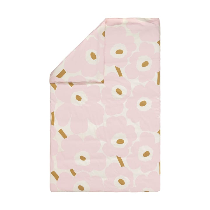 Unikko bäddset 150x210 cm+50x60 cm, White-light pink-beige Marimekko