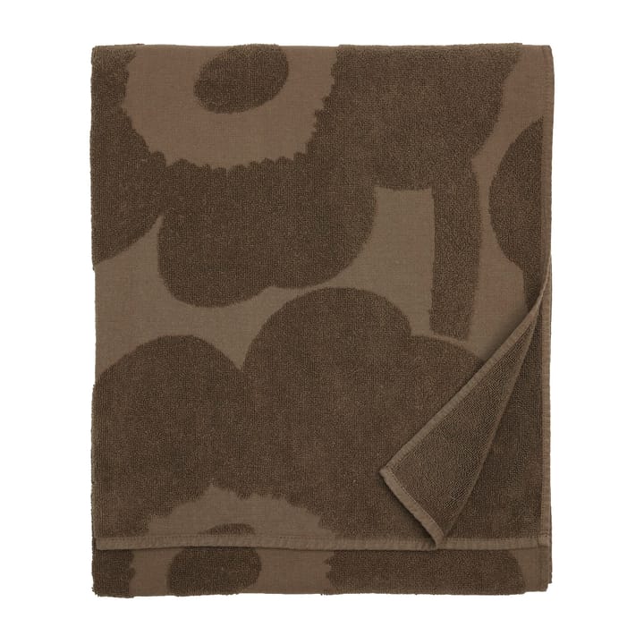 Unikko badhandduk 70x150 cm, dark sand Marimekko