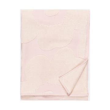 Unikko badhandduk 70x150 cm - White-light pink - Marimekko