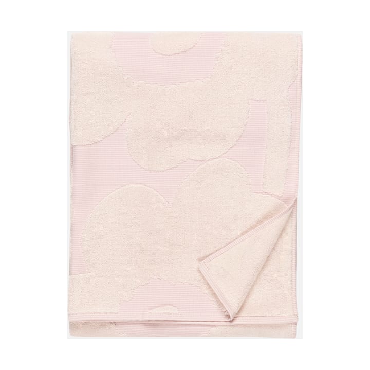Unikko badhandduk 70x150 cm, White-light pink Marimekko