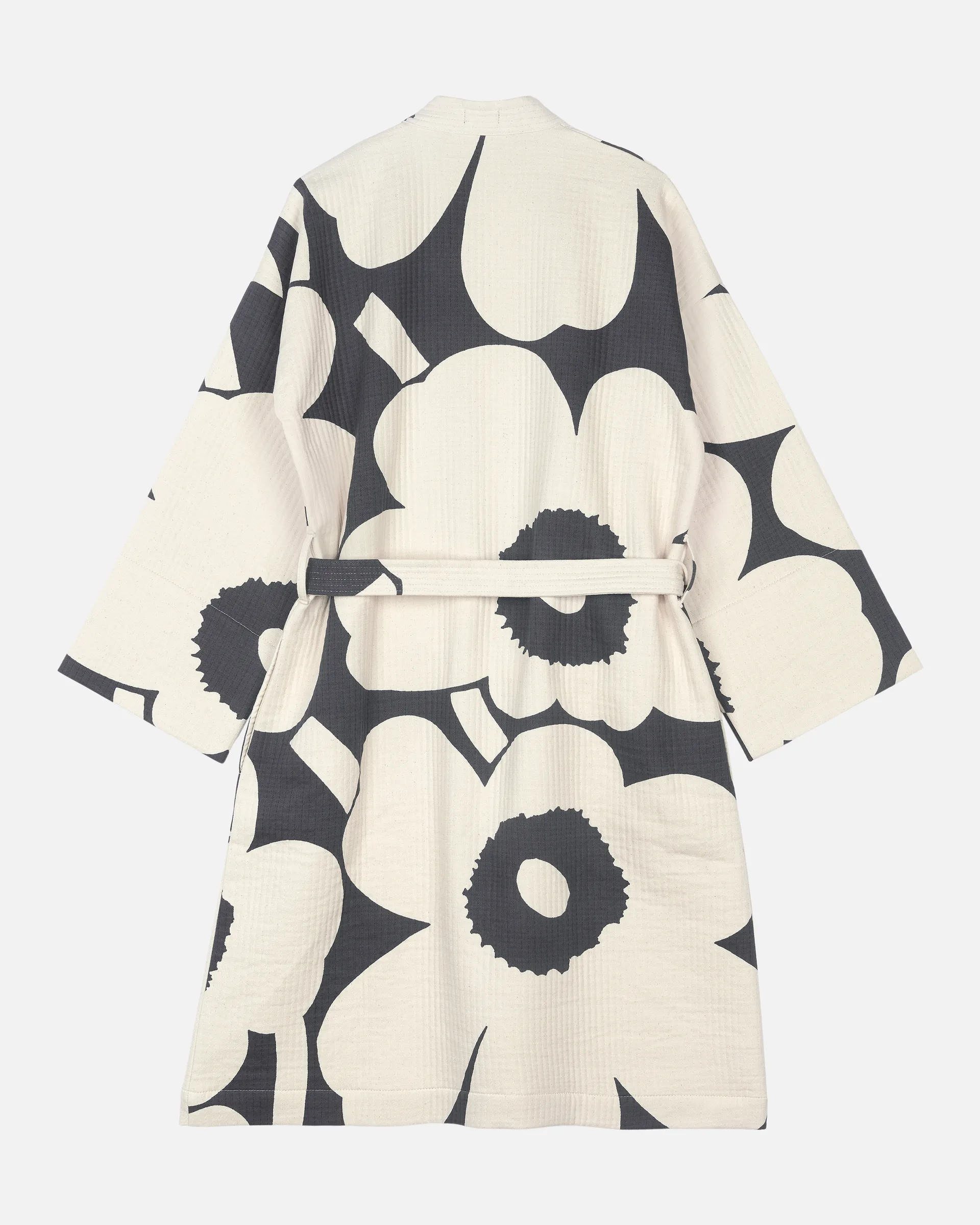Unikko badrock, Charcoal-off white, L Marimekko