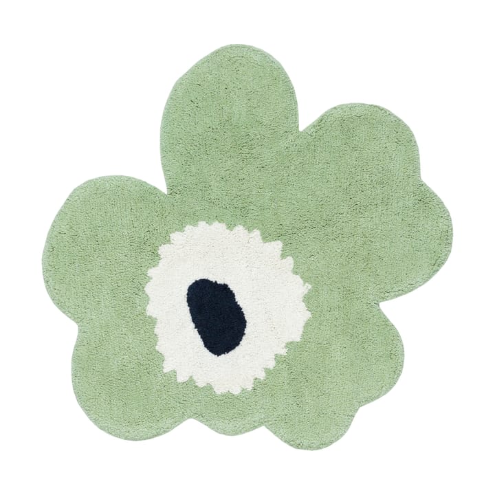 Unikko badrumsmatta 73x74 cm - Sage-off white - Marimekko