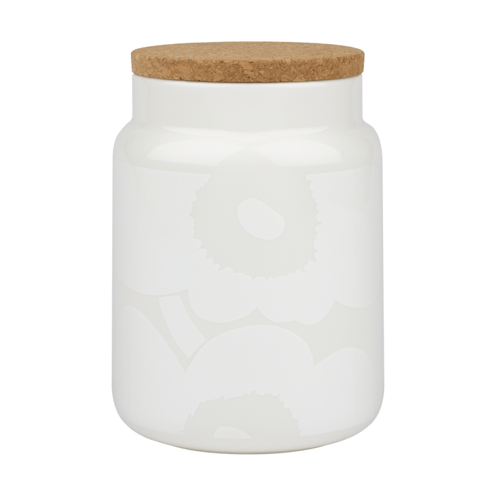 Unikko burk 1,2 l - White - Marimekko