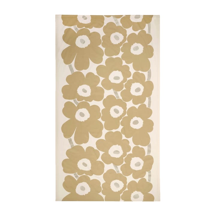Unikko duk 140x250 cm - Beige-silver-white - Marimekko
