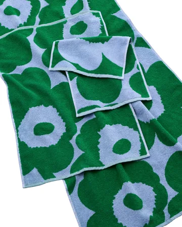 Unikko gästhandduk 30x50 cm - Light blue-green - Marimekko