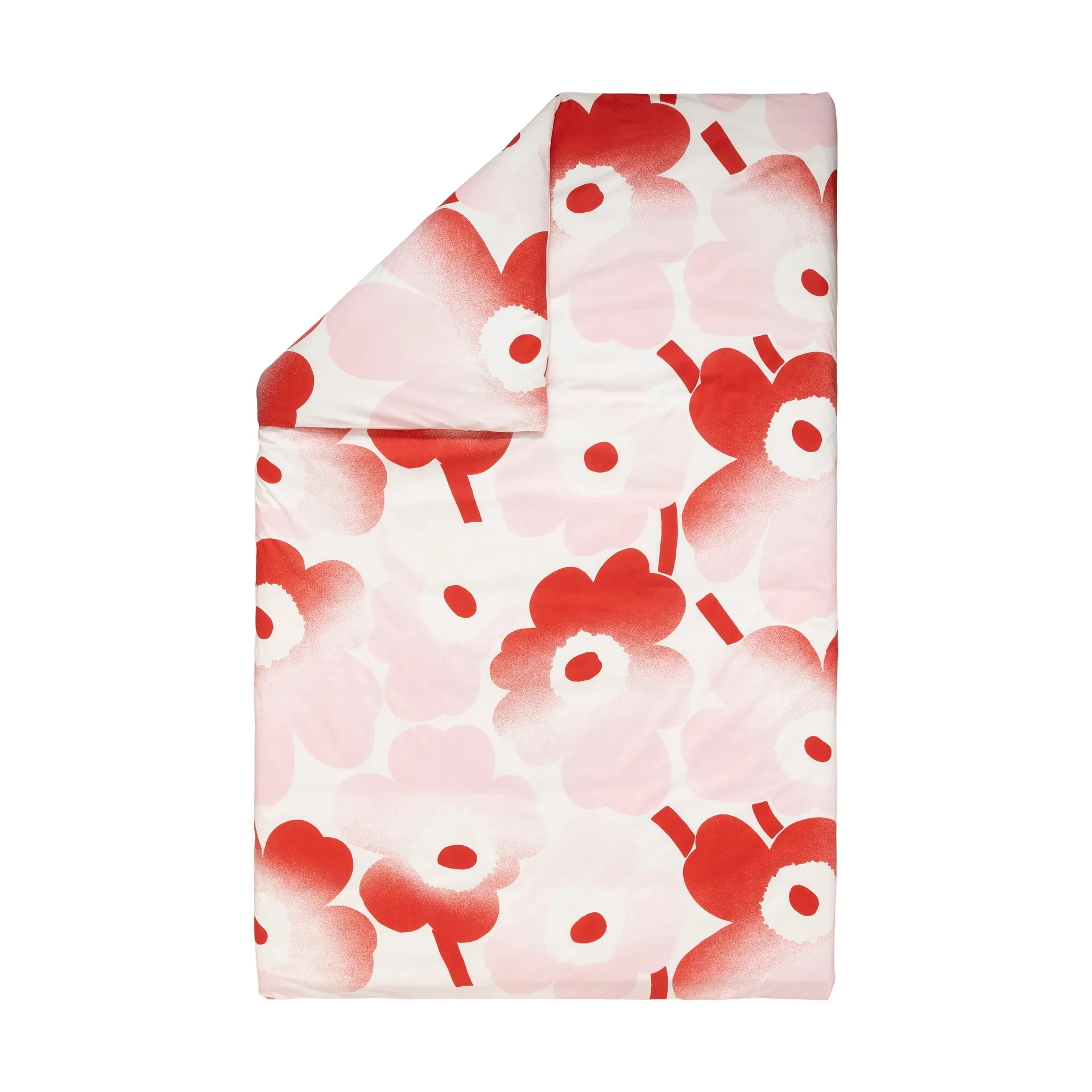 Unikko Häivähdys bäddset 150x210 cm, 50x60 cm, Rosa Marimekko