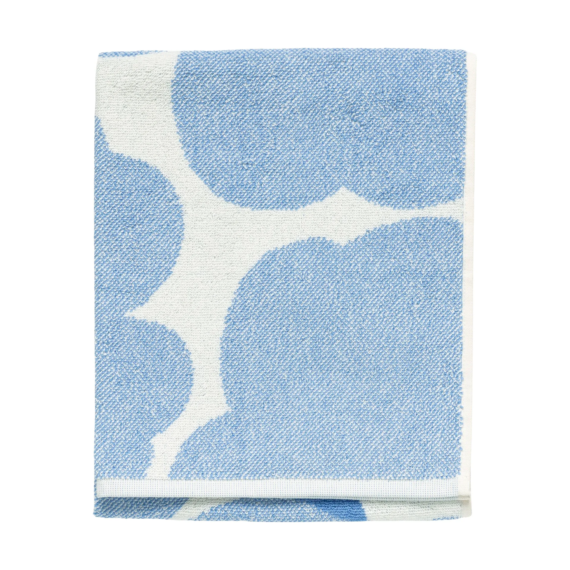Unikko handduk 50x70 cm, Blå Marimekko