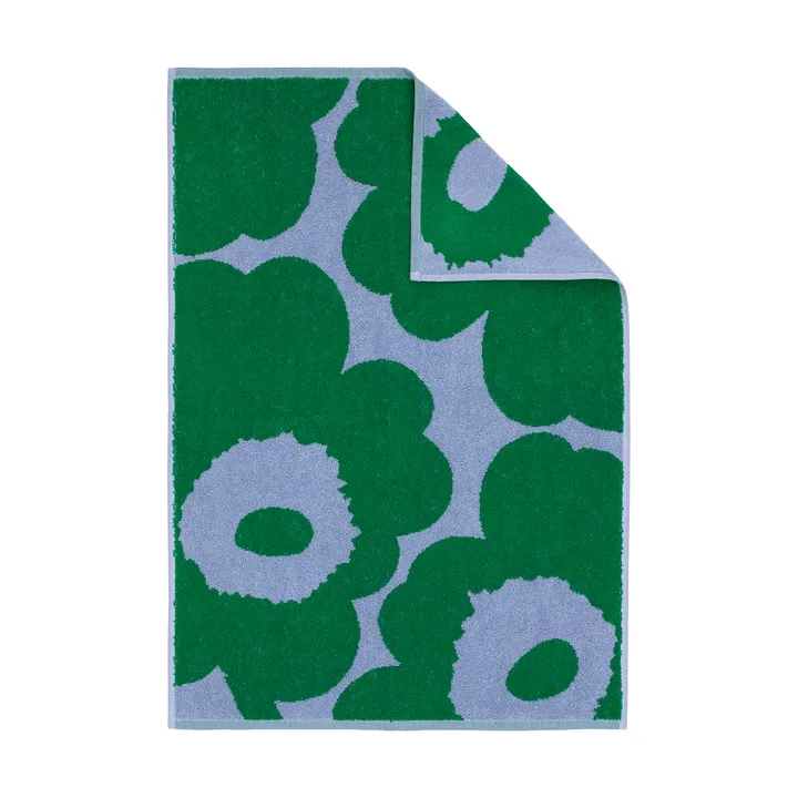 Unikko handduk 50x70 cm - Light blue-green - Marimekko