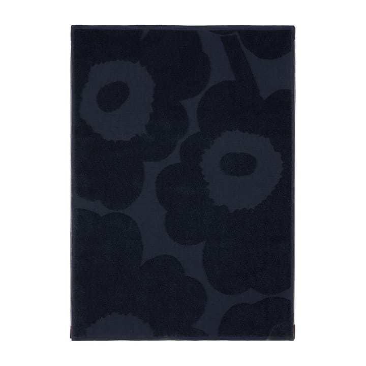 Unikko handduk 50x70 cm - Mörkblå - Marimekko