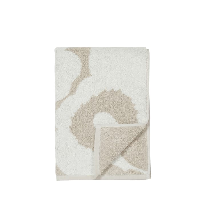 Unikko handduk beige-white - 50x70 cm - Marimekko