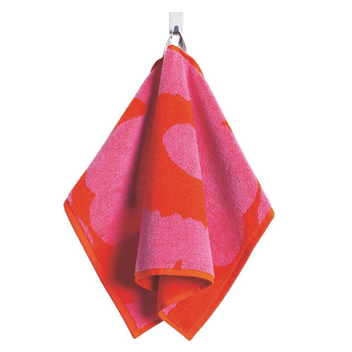 Unikko handduk röd-rosa - gästhandduk - Marimekko