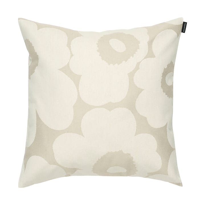 Unikko jaquard kuddfodral 50x50 cm - Ecru - Marimekko