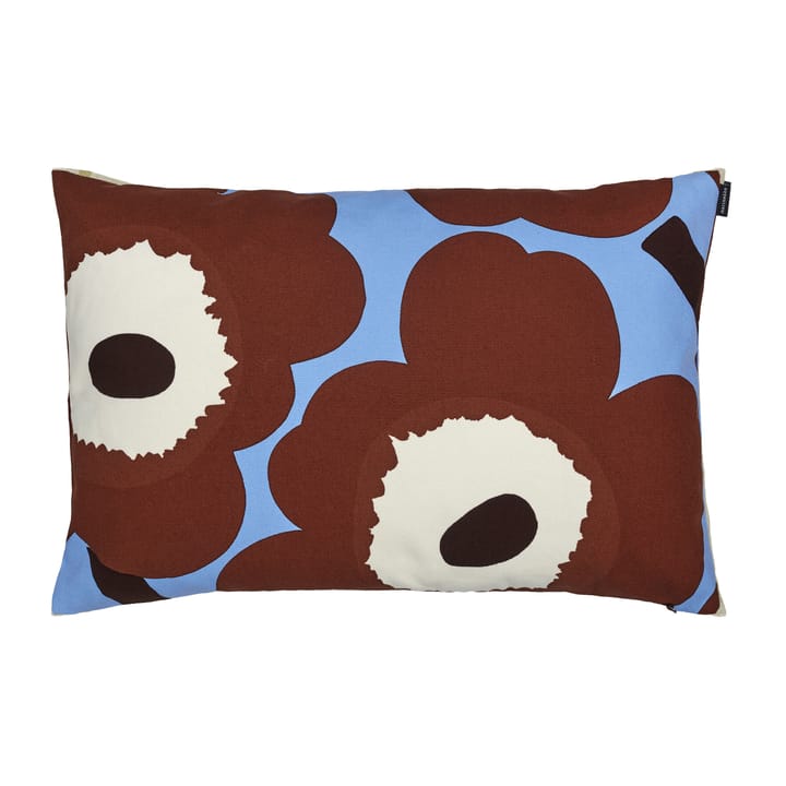 Unikko kuddfodral 40x60 cm - Ljusblå-brun-naturvit - Marimekko
