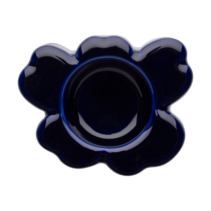 Unikko ljuslykta 3x10 cm, Cobalt Marimekko