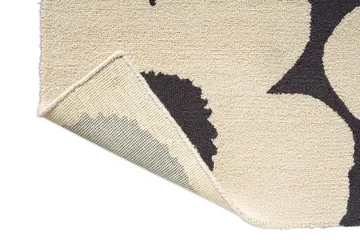 Unikko matta outdoor - Charcoal-white, 160x230 cm - Marimekko